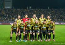 Игроки "Кайрата" перед матчем с "Реалом". ©Vesti.kz/Болат Айтмолда