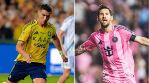 Криштиану Роналду (слева) и Лионель Месси (справа). ©ФК "Аль-Наср"/ФК "Интер Майами"