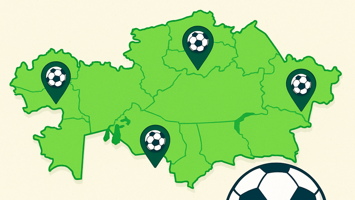 Тараз снова впереди: в каких городах родились футболисты сборной Казахстана?