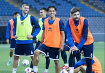 Игроки сборной Казахстана по футболу. ©КФФ