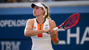 Елена Рыбакина на US Open. Фото: WTA/Jimmie48©