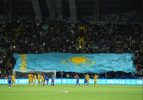 Матч Казахстан - Лихтенштейн. Фото: Vesti.kz/Маржан Куандыкова©