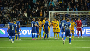 Матч Казахстан - Лихтенштейн. Фото: Vesti.kz/Маржан Куандыкова©