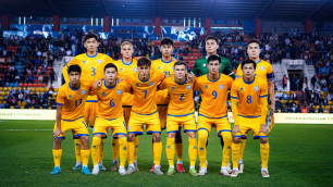 Сборная Казахстана (U21) по футболу. ©КФФ