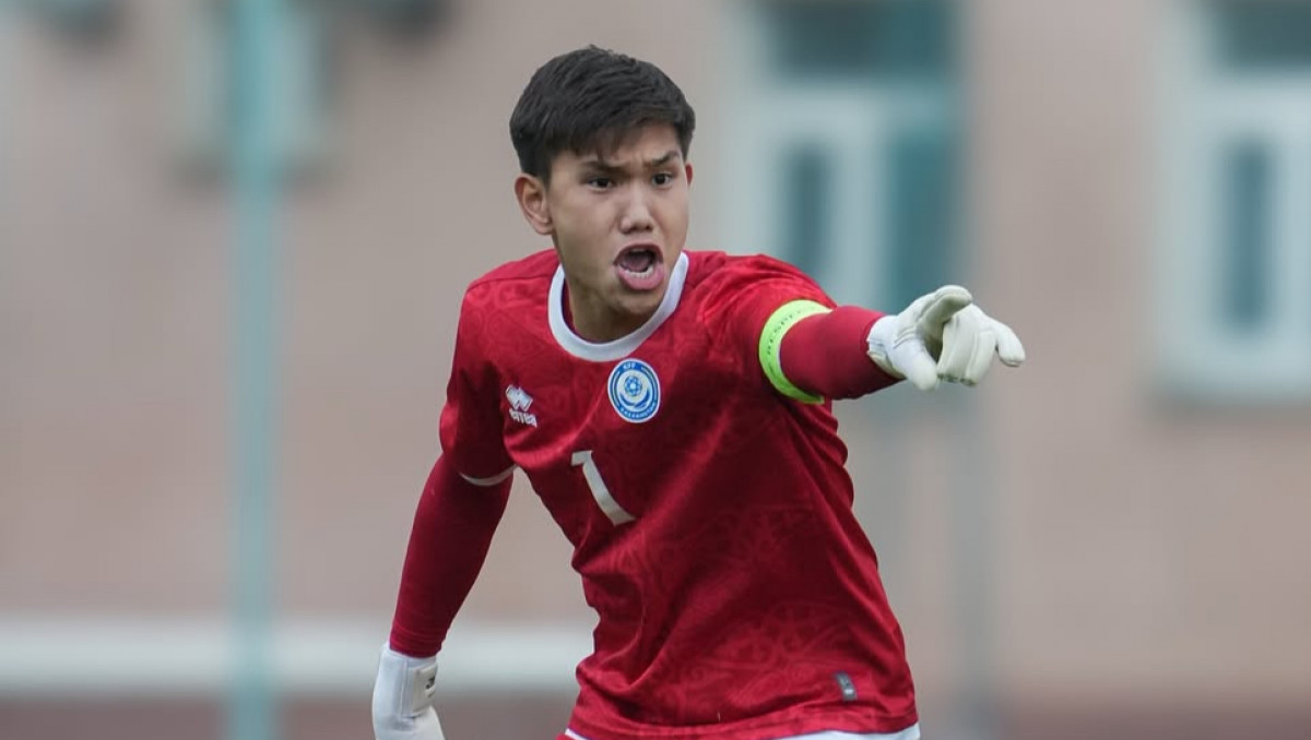Со счётом 3:1 завершился матч сборной Казахстана с Калмурза в воротах