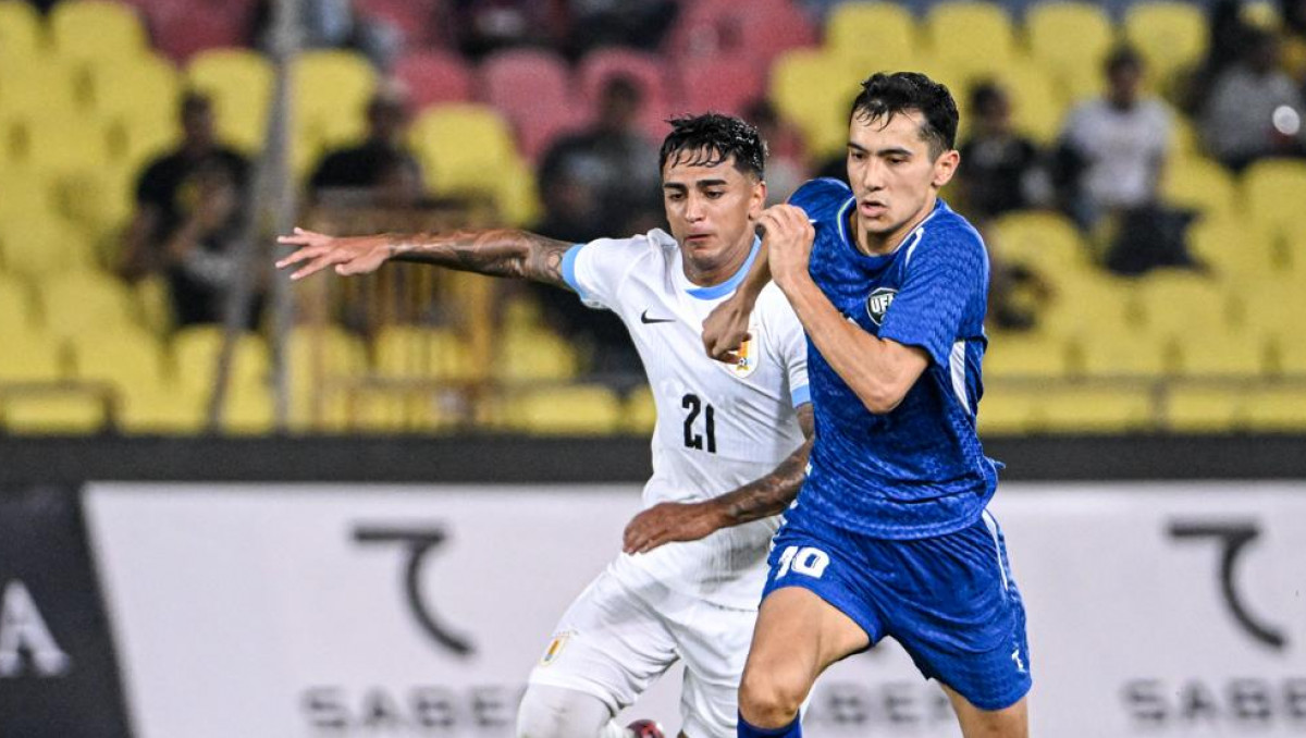 Тремя голами обернулся матч Узбекистана с двукратным чемпионом мира