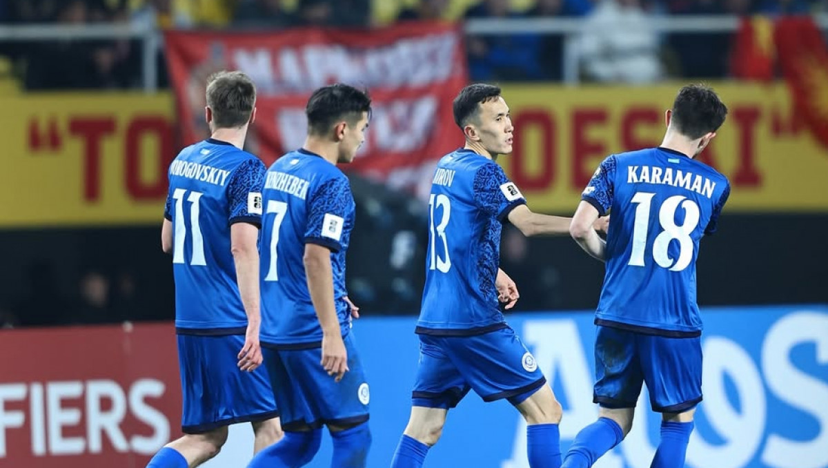 Сборная Казахстана открыла счет в матче с Северной Македонией