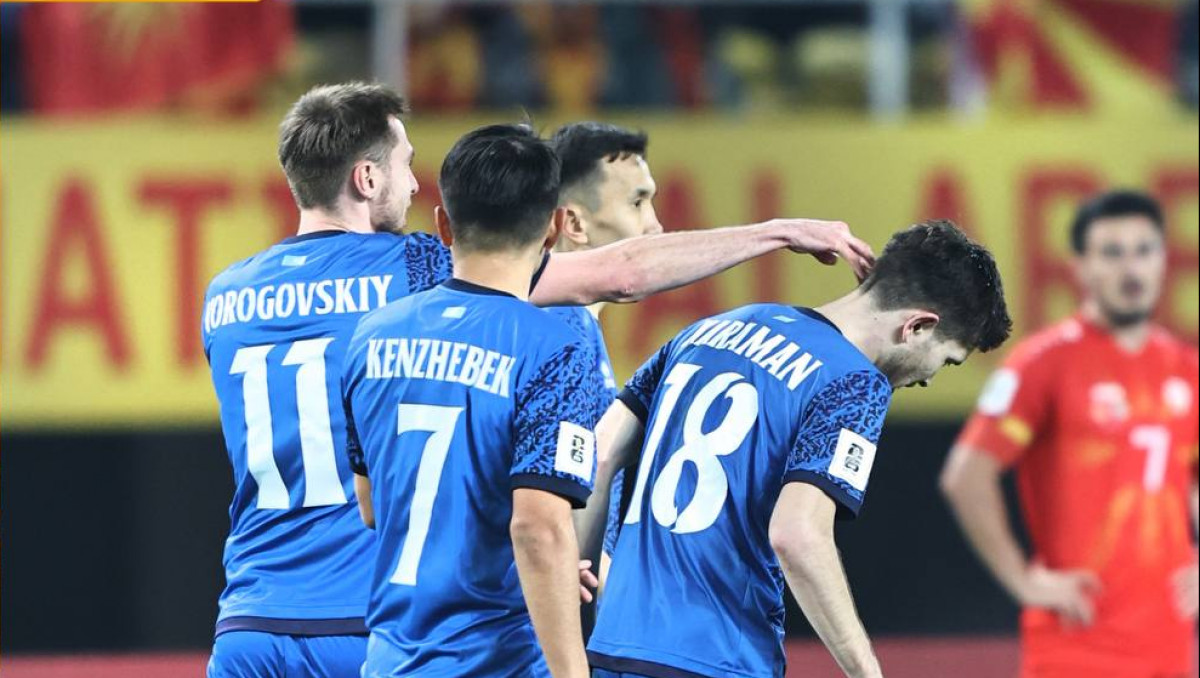 Назван лучший игрок сборной Казахстана в сенсационном матче отбора на ЧМ-2026