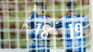 Динмухамед Караман и Бахтиёр Зайнутдинов. Фото: КФФ/Алексей Сисенбин©