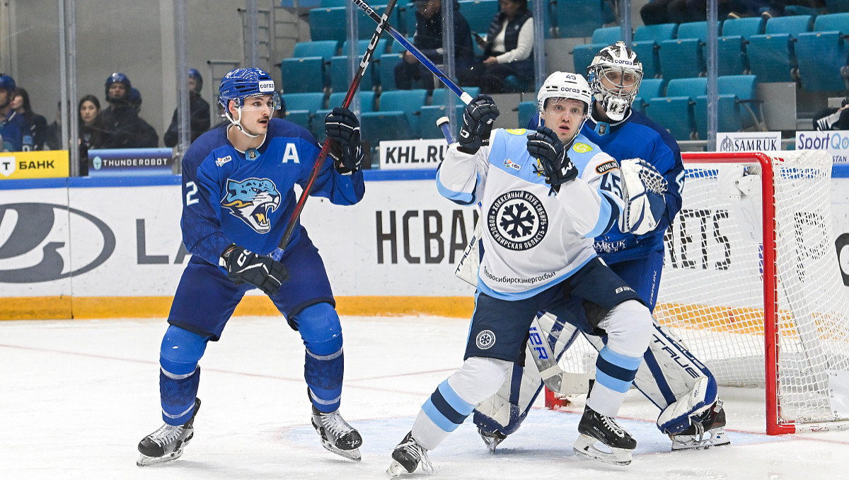 "Барыс" вел 2:0 и проиграл в матче КХЛ
