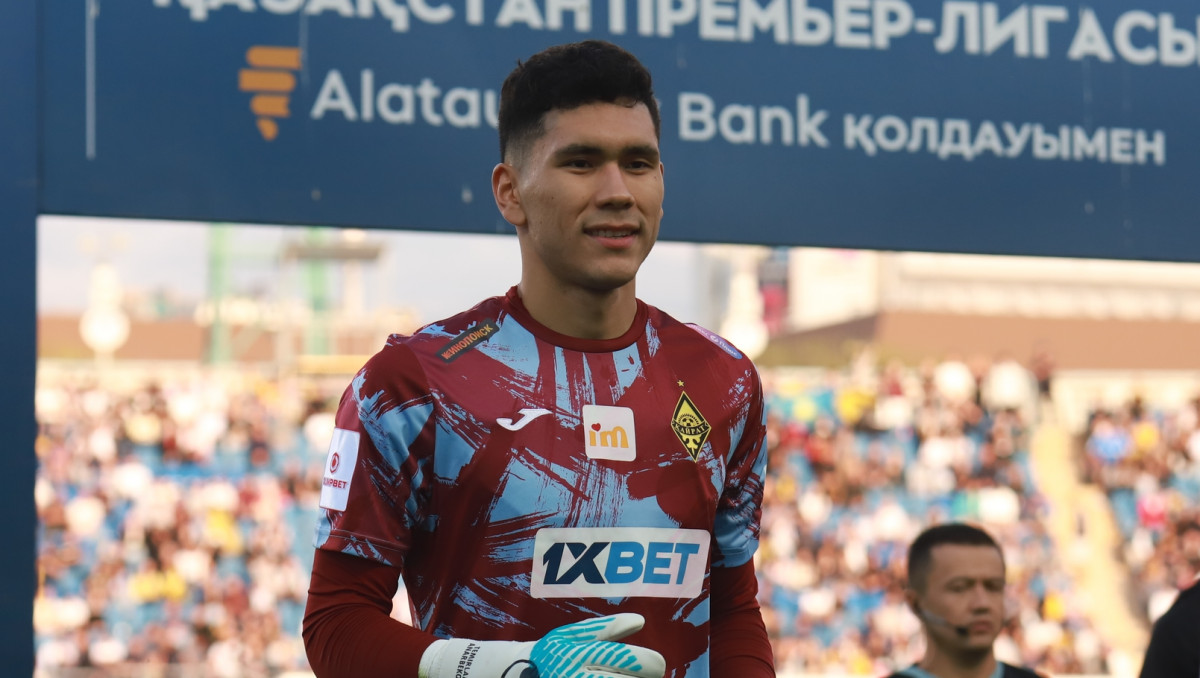 Возвращение лидера: Анарбеков снова в воротах "Кайрата" после перелома