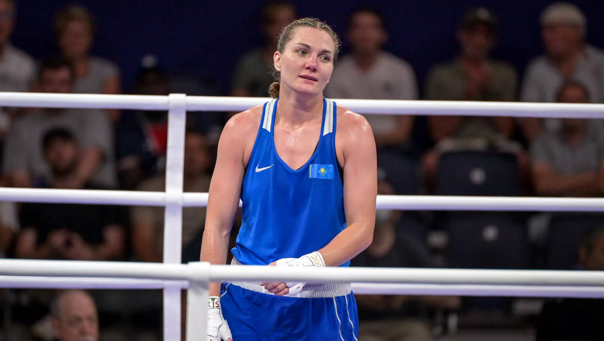 Досрочной победой за медаль чемпионата Казахстана завершился бой чемпионки мира