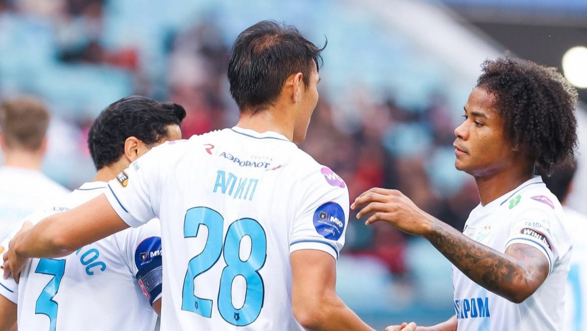 Гол Алипа помог "Зениту" одержать победу в матче РПЛ