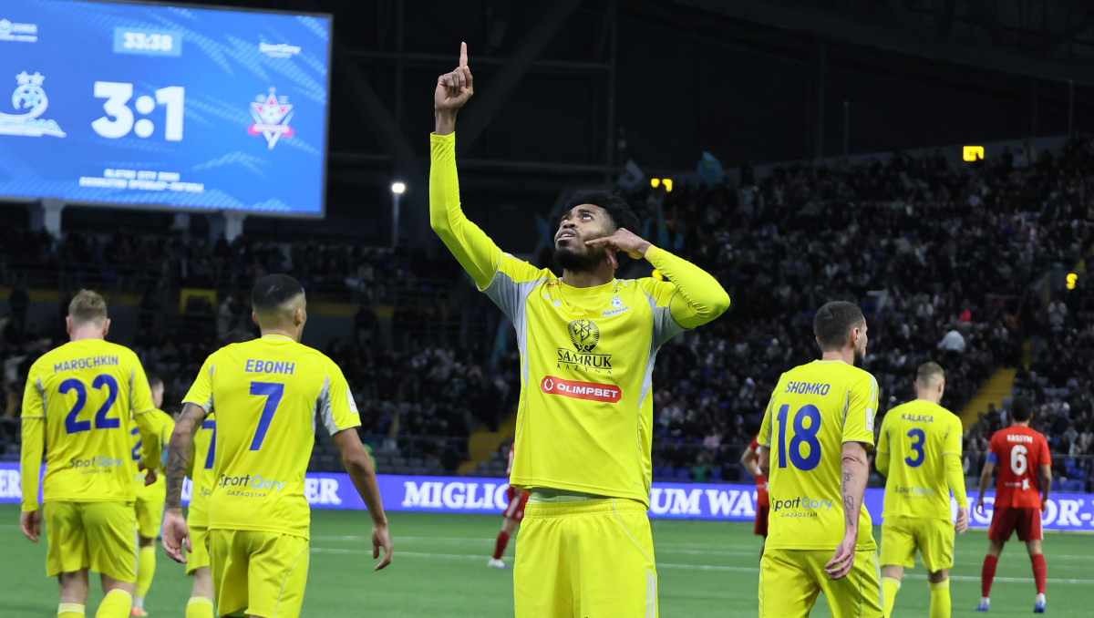 Бомбардир "Астаны" сделал заявление о чемпионстве перед встречей с "Кайратом"