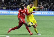 Дмитрий Шомко в матче "Астана" - "Актобе". Фото: ФК "Астана"©