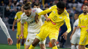 Офри Арад и Джеффри Чинеду. Фото: ФК "Астана"©