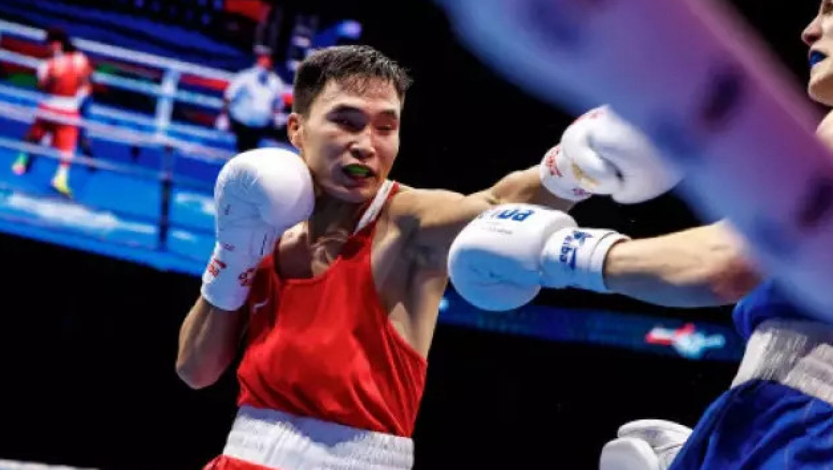 Со счетом 4:1 завершился бой профи-боксера за финал чемпионата Казахстана