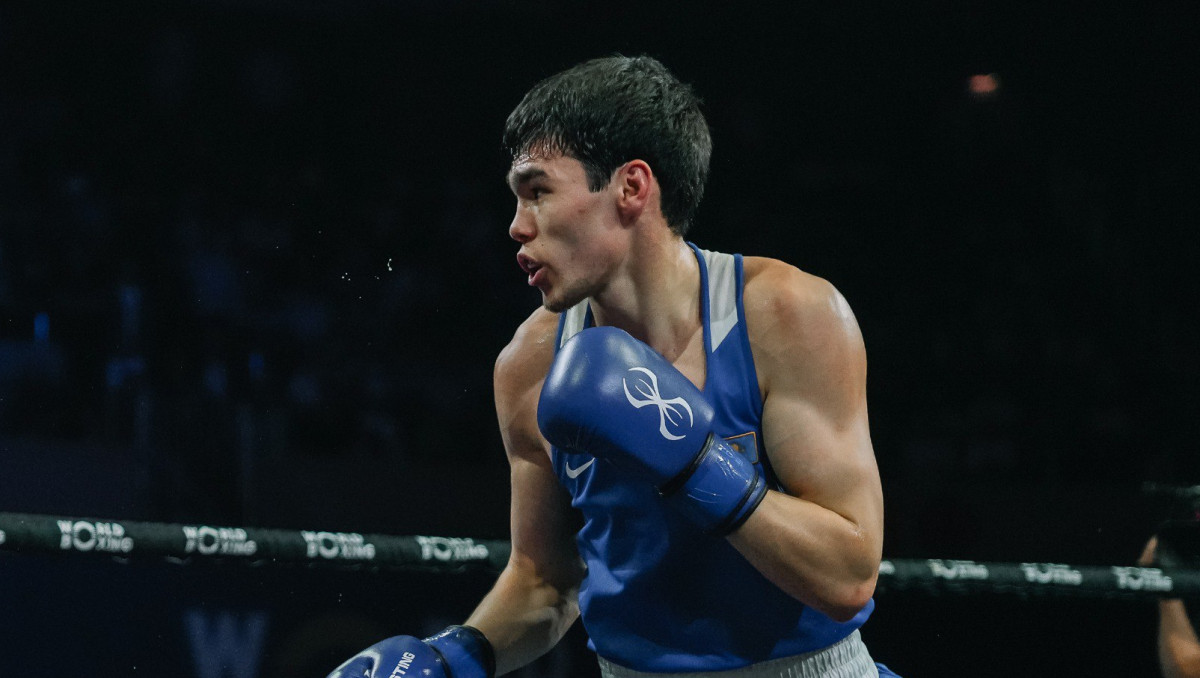 Назван лучший боксёр Казахстана: ему 23 и он чемпион мира
