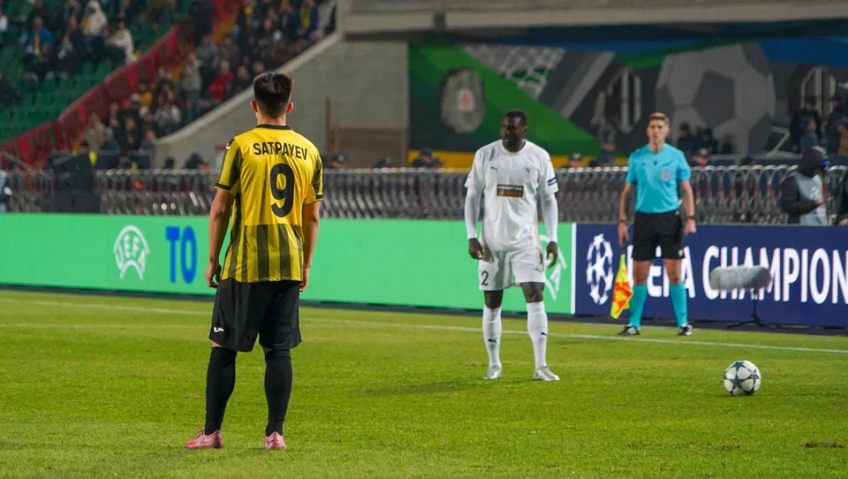 В России назвали лучшего игрока матча "Кайрата" в ЛЧ. Это не Сатпаев