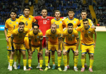 Сборная Казахстана по футболу. ©КФФ