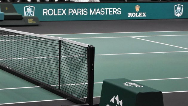 Корт в Париже. Фото: IG/rolexparismasters©