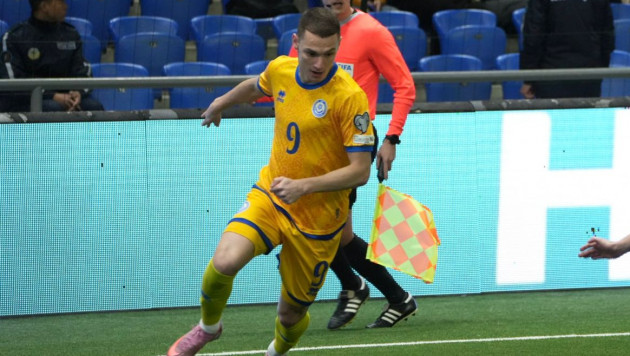 Матч Казахстан - Лихтенштейн. Фото: Vesti.kz/Маржан Куандыкова©