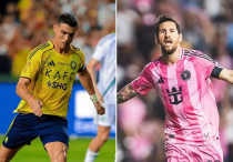 Криштиану Роналду (слева) и Лионель Месси (справа). ©ФК "Аль-Наср"/ФК "Интер Майами"