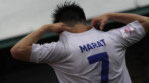 Дамир Марат в "Окжетпесе". Фото: ФК "Окжетпес"©