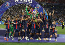 ФК ПСЖ празднует победу в Лиге чемпионов. ©Depositphotos/m.iacobucci.tiscali.it