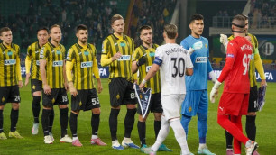 Матч "Кайрат" - "Пафос" в Лиге чемпионов. ©Vesti.kz/Болат Аймолда