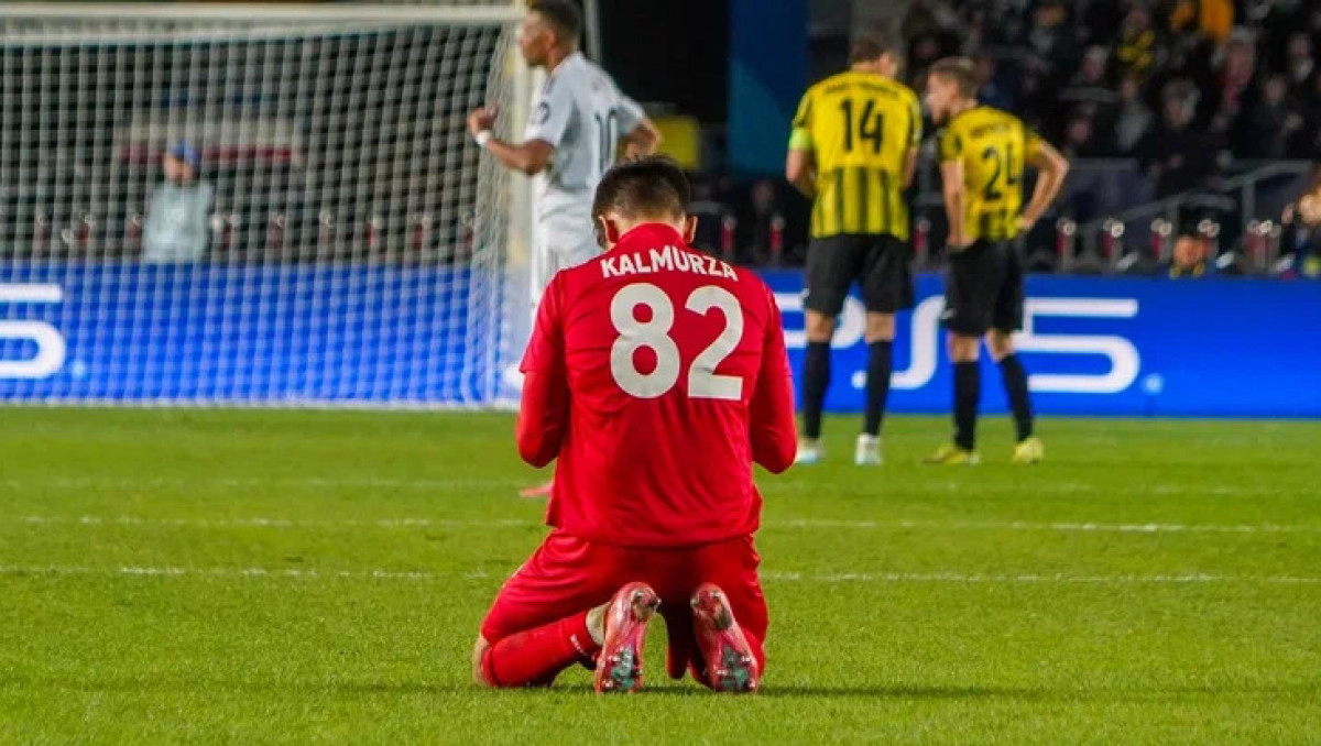 Разгромом обернулся матч "Кайрата" против "Интера" в ЛЧ с Калмурза в воротах