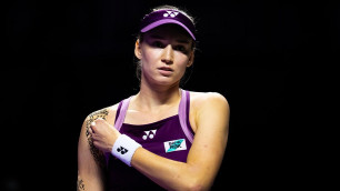 Елена Рыбакина на WTA Finals. Фото: Jimmie48©