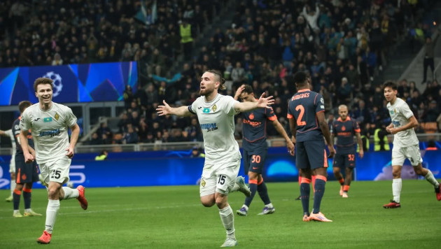 Офри Арад забил "Интеру". Фото: ФК "Кайрат"©