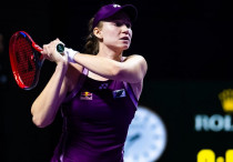 Елена Рыбакина на WTA Finals. Фото: Jimmie48©