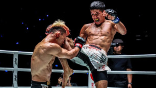 Авазбек Холмирзаев в ONE Championship. Фото: IG/pardaev__ozod©