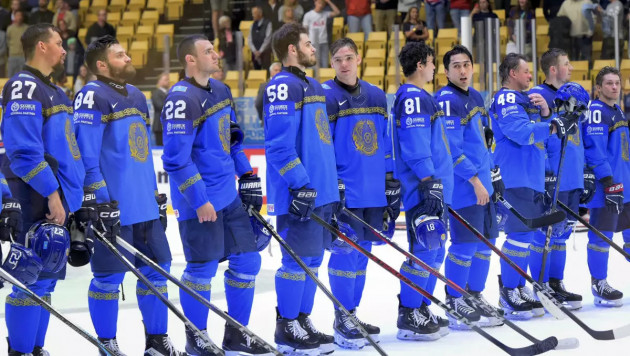 Сборная Казахстана по хоккею. ©icehockey.kz