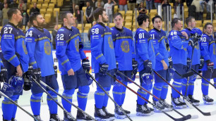 Сборная Казахстана по хоккею. ©icehockey.kz