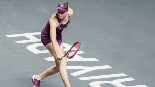 Елена Рыбакина. Фото: ©x.com/WTAFinalsRiyadh