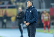 Талгат Байсуфинов в сборной Казахстана. Фото: КФФ©