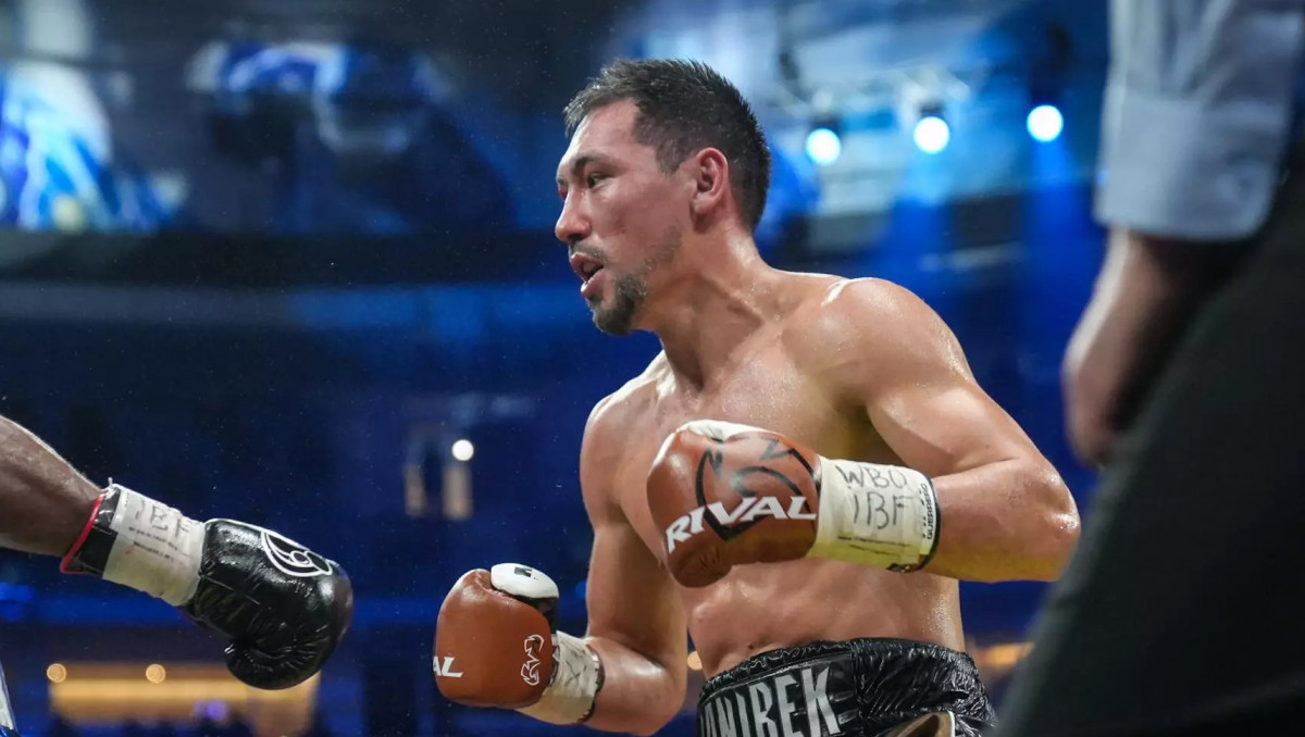 Жанибек Алимханулы поделился детским снимком перед титульным боем