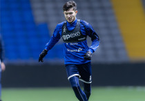 Динмухамед Караман в сборной Казахстана. Фото: КФФ©