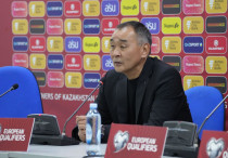 Талгат Байсуфинов в сборной Казахстана. Фото: Vesti.kz/Маржан Куандыкова©
