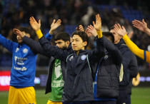 Даурен Жумат в сборной Казахстана. Фото: Vesti.kz/Маржан Куандыкова©