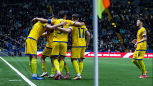 Сборная Казахстана по футболу. ©КФФ