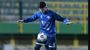 Динмухамед Караман в сборной Казахстана. Фото: КФФ©