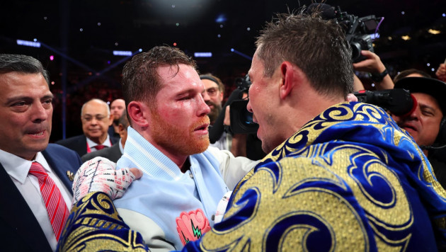 Канело и Головкин. Фото: ©Matchroom Boxing