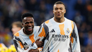 Винисиус Жуниор (слева) и Килиан Мбаппе в "Реале". ©Depositphotos/mrogowski_photography