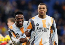 Винисиус Жуниор (слева) и Килиан Мбаппе в "Реале". ©Depositphotos/mrogowski_photography
