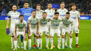 Состав "Кайрата" на матч с "Интером". Фото: ФК "Кайрат"/Данияр Ахметов©