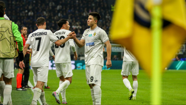 Матч "Интер" - "Кайрат". Фото: ФК "Кайрат"/Данияр Ахметов©